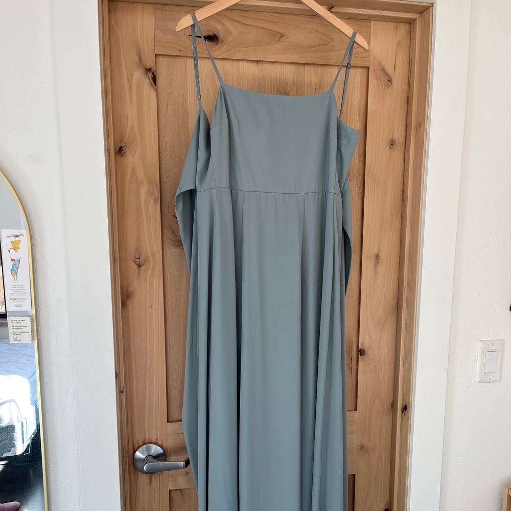 Show Me Your MuMu Pale Blue Maxi Dress
